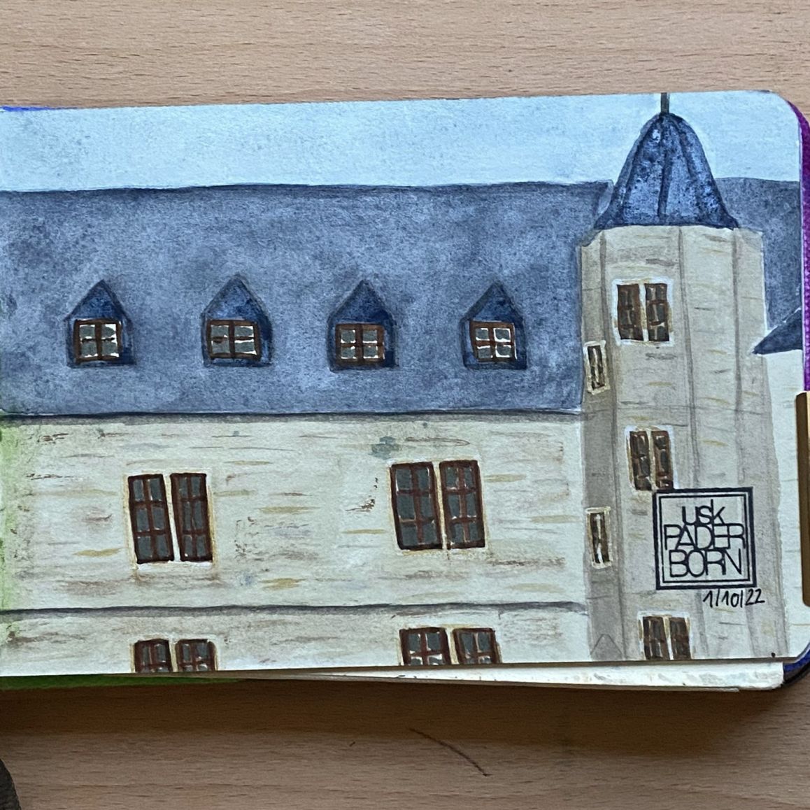 Urban Sketchers Paderborn_ Martina